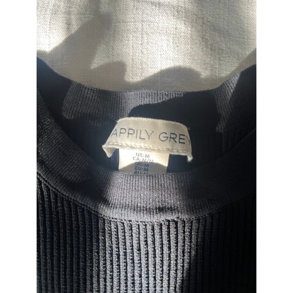 black ribbed bodysuit - Picture 2 of 3